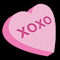 XOXO Candy Heart